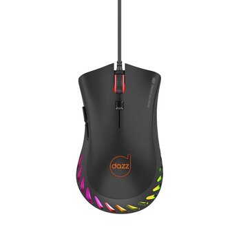 Mouse Gamer Dazz Deathstroke Preto, RGB, 10000 DPI, USB - 60000035