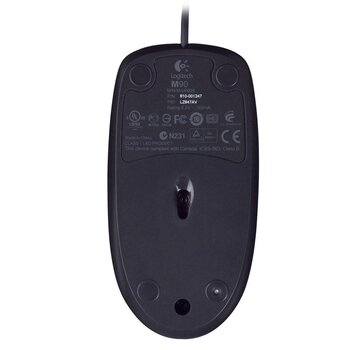 Mouse USB Logitech M90, 1000dpi - Cinza - 910-004053