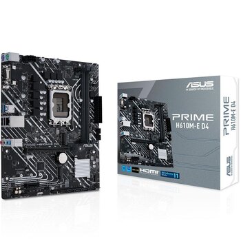 Placa Mae Asus Prime H610M-A D4 - LGA 1700 - mATX - DDR4