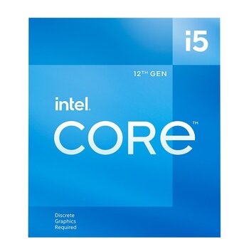 Processador Intel Core i5-12400F, Cache 18MB, 2.5GHz (4.4GHz Max Turbo) LGA 1700