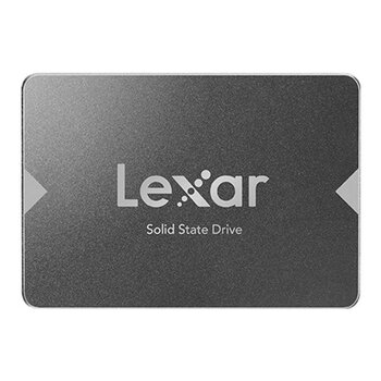 SSD 128 GB Lexar NS100, SATA III, Leitura 520MB/s