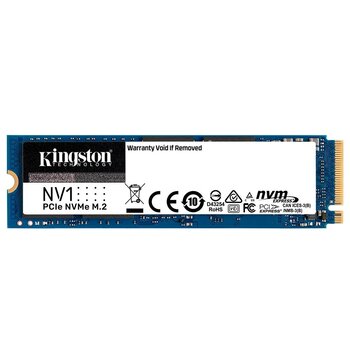 SSD 500 GB Kingston NV1 - M.2 2280 NVMe - Leitura: 2100MB/s e Gravação: 1700MB/s