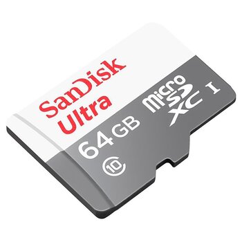 Cartao SanDisk MicroSD Ultra microSDHC/microSDXC UHS-I 64GB
