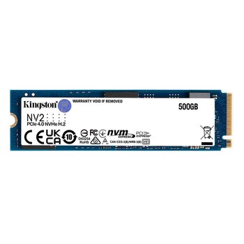 SSD 500 GB Kingston NV2 - M.2 2280 NVMe - Leitura: 3500MB/s e Gravação: 2100MB/s