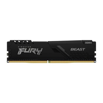 Memoria DDR4 Kingston Fury Beast 8GB, 3200MHz, CL16 - Preto