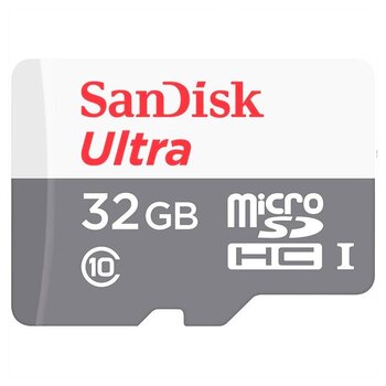 Cartao SanDisk MicroSD Ultra microSDHC/microSDXC UHS-I 32GB