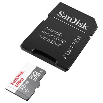 Cartao SanDisk MicroSD Ultra microSDHC/microSDXC UHS-I 32GB