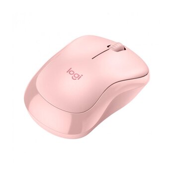 Mouse S/Fio Logitech M220 com Design Ambidestro, USB, Rosa - 910-006126