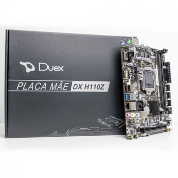 Placa Mae Duex DX H110Z - LGA 1151 - mATX - DDR4