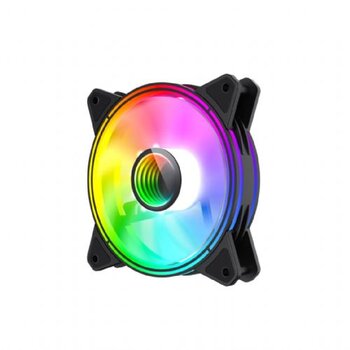 Cooler P/Gabinete Gamemax Rainbow Infinity, ARGB, 120mm, Black - Q-INFINITY